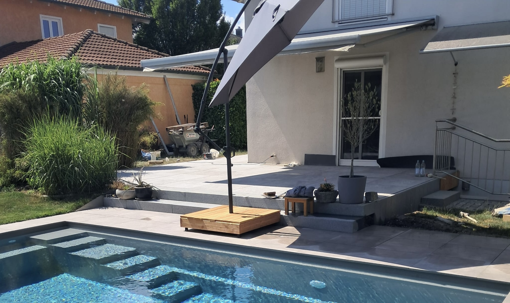 Moderne Terrasse